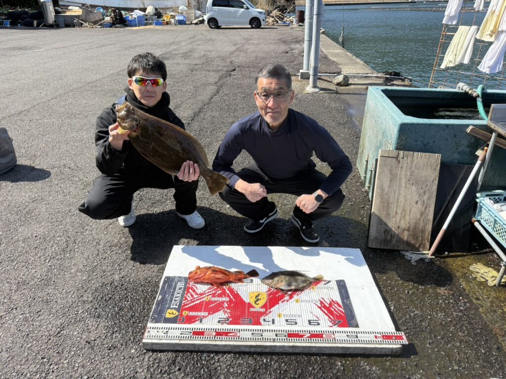 今日の釣果
