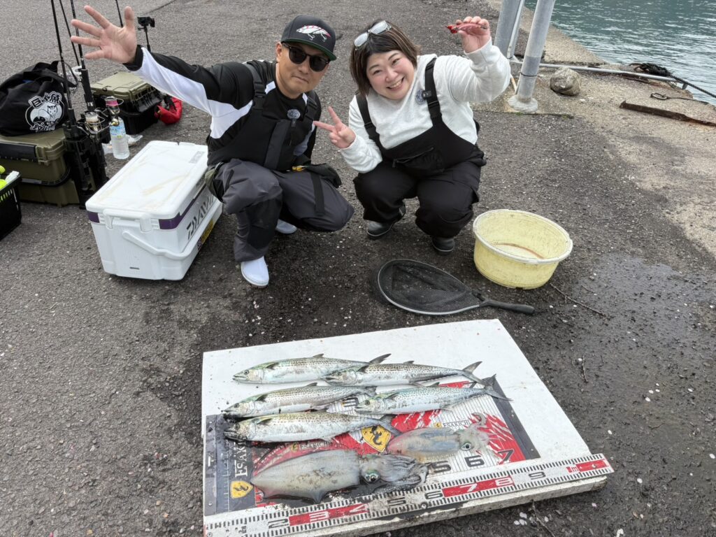 今日の釣果